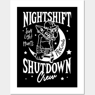 Nightshift Shutdown Posters and Art